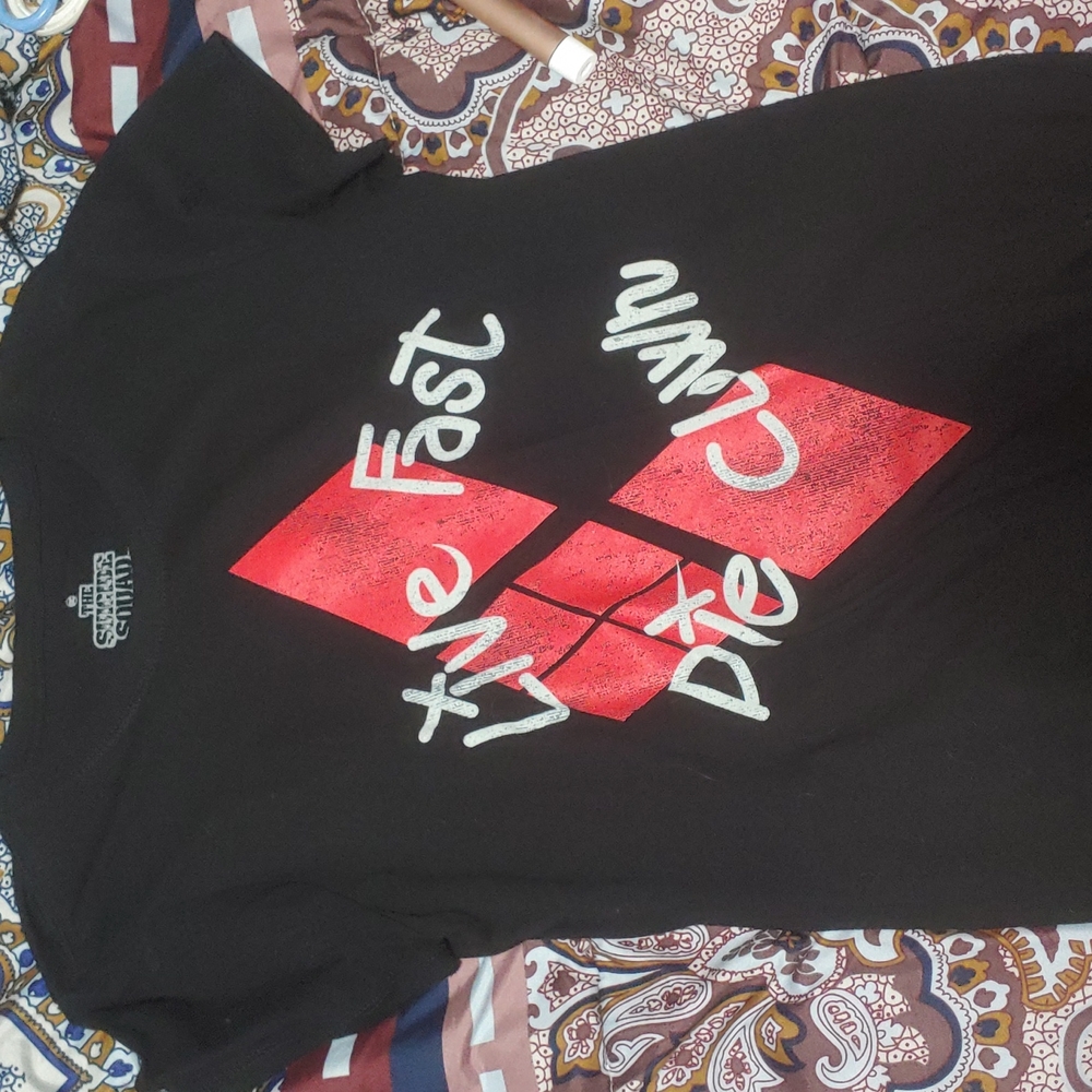 Black suicide squad shirt